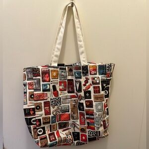 Kate Spade Matchbook Canvas Tote Bag